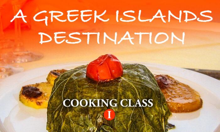 A Greek Islands Destination Cooking Class 1, in Santorini | Documentary