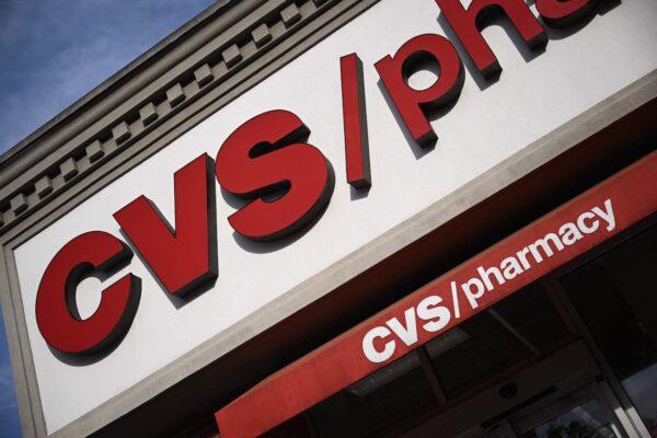 A sign for a CVS Pharmacy in Washington, on Nov. 2, 2022. (Brendan Smialowski/AFP via Getty Images)