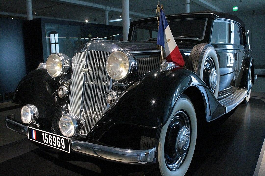 A 1936 Horch 830 BL convertible at the Bundeswehr Military History Museum, Dresden. (<a href="https://commons.wikimedia.org/wiki/File:Charles_de_Gaulle%27s_1936_Horch_830_BL_convertible,_Bundeswehr_Military_History_Museum,_Dresden.jpg">Stephencdickson</a>/CC BY-SA 4.0)