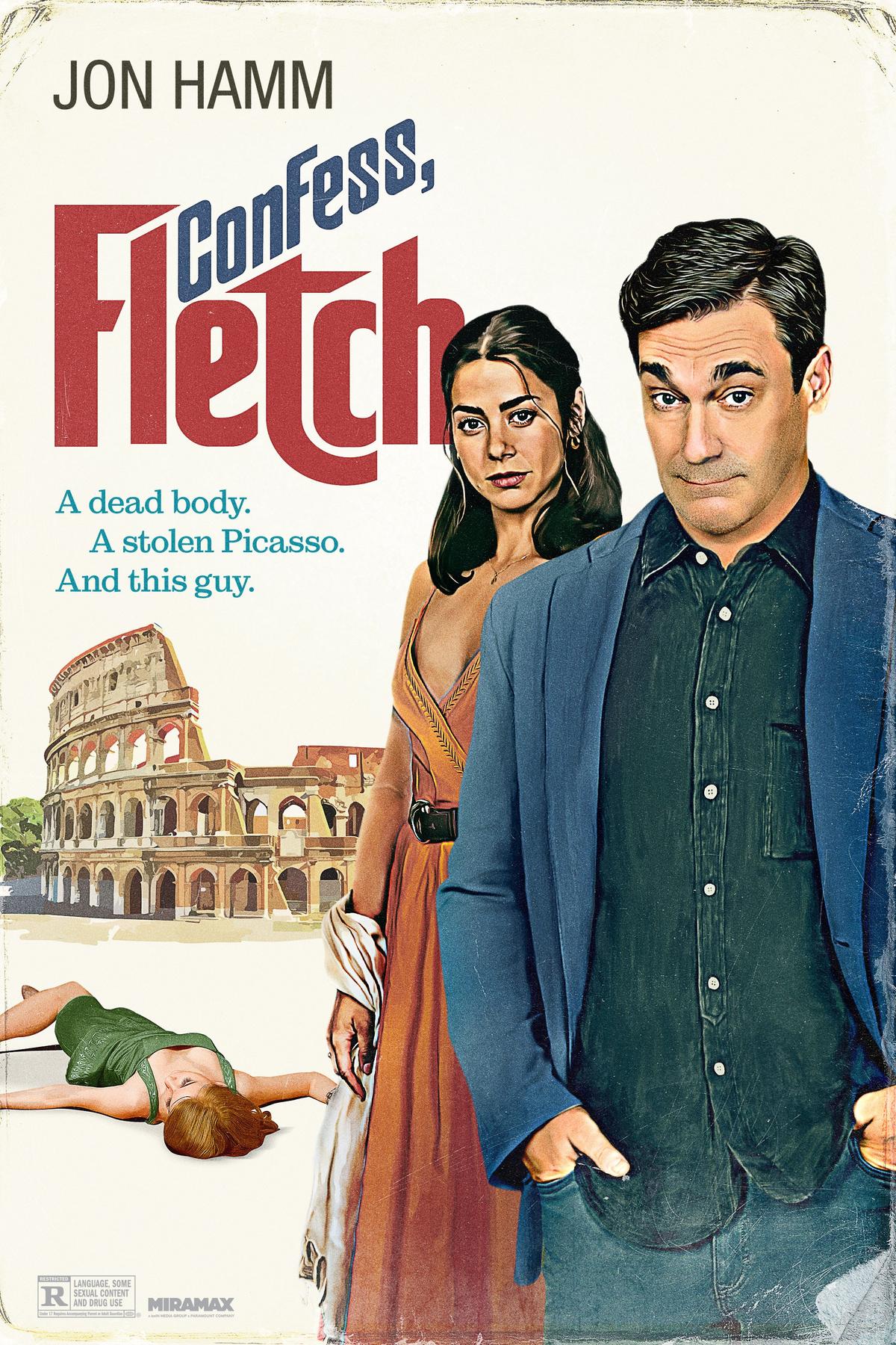 Movie poster for "Confess, Fletch."
