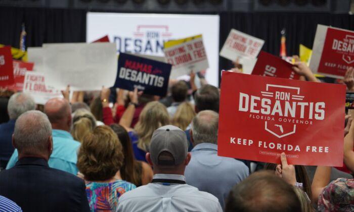 DeSantis to Rally Crowd: ‘Florida Is Where Woke Goes to Die’