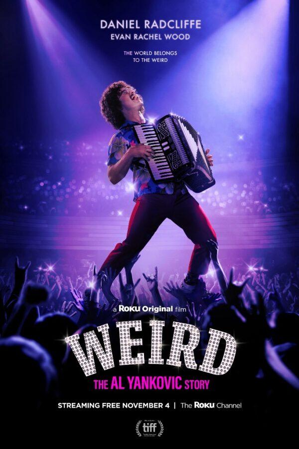 Promotional ad for "Weird: The Al Yankovic Story" about Al Yankovic, who based his entire career on skewering the status quo. (The Roku Channel)