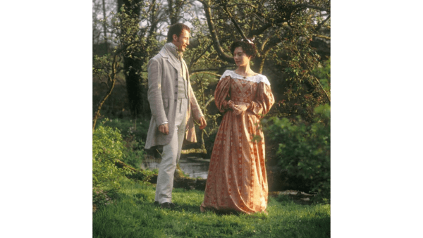 Roger Hamley (Anthony Howell) and Molly Gibson (Justine Waddell), in a scene from "Wives and Daughters." (BBC)