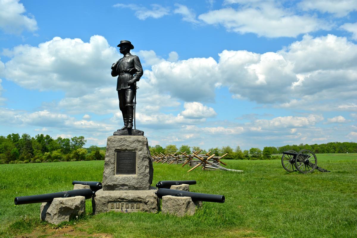 Gettysburg National Military Park. (Dreamstime)