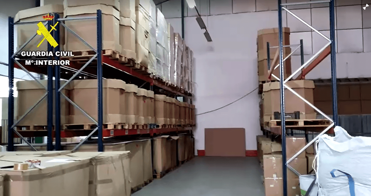 Spanish Police Seize Largest Amount of Marijuana Ever Worth $64 Million
