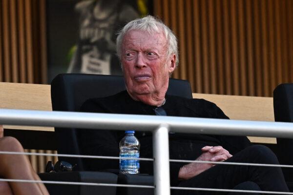 Phil Knight, businessman and co-founder of Nike, attends the World Athletics Championships at Hayward Field in Eugene, Oregon on July 21, 2022. (Ben Stansall/AFP via Getty Images)
