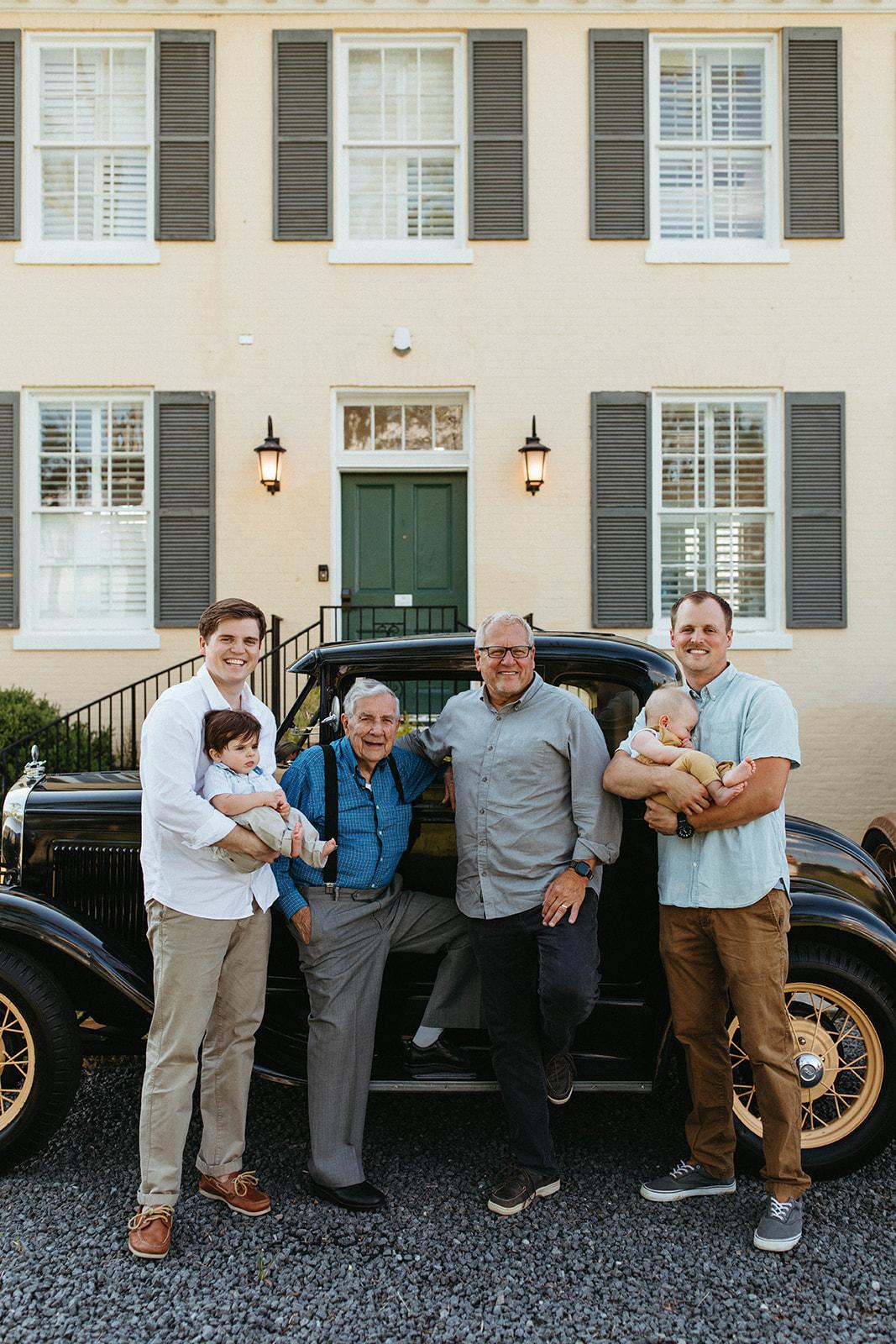Four generations of the Wigfields. (Courtesy of Gregory Earl Wigfield)