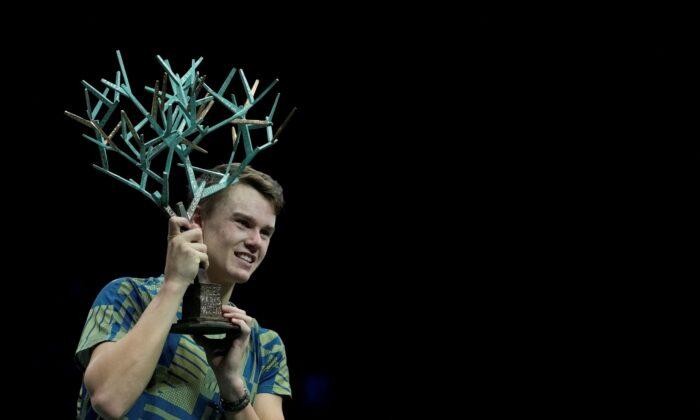 Danish Teenager Rune Stuns Djokovic to Win Paris Masters