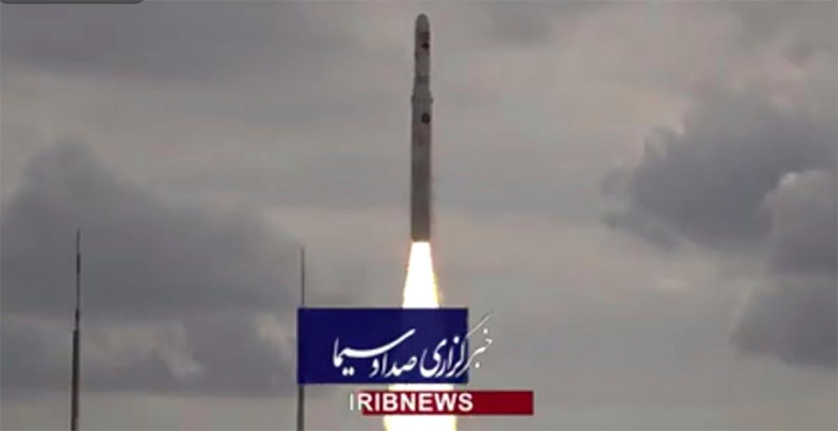 Iran Revolutionary Guard Launches Rocket Amid More Protests