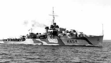The HMCS St. Stephen on Feb. 1, 1943. (Public Domain)