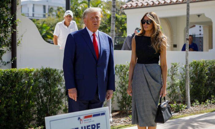 Trump: Reports Suggesting He’s ‘Angry’ at Wife Melania Over Midterm Results Are ‘Fake’