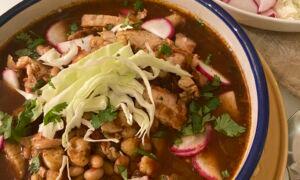Turn Thanksgiving Leftovers Into Easy Red Chile and Turkey Pozole
