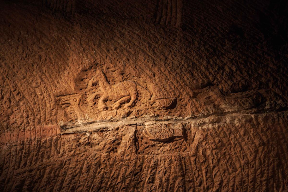 Carvings discovered within the Longyou Caves. (<a href="https://commons.wikimedia.org/wiki/File:Longyou_Xiaonanhai_Shishi_2016.12.11_16-17-41.jpg">Zhangzhugang</a>/CC BY-SA 4.0)