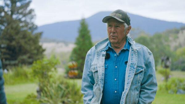 California rancher and engineer Jerry Bacigalupi, photographed Sept. 22, 2022, is skeptical of state agencies. (The Epoch Times)