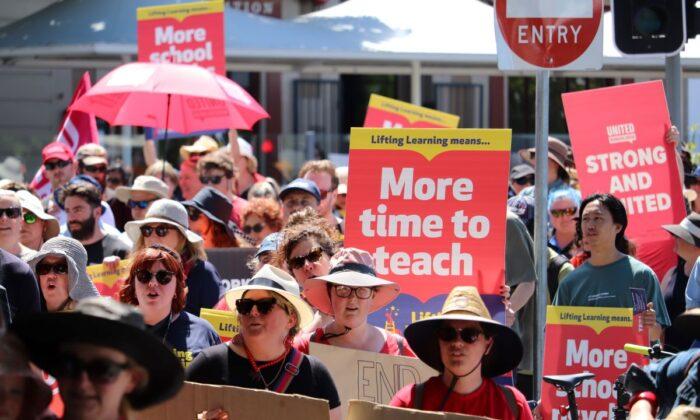 Mass Public Sector Strikes in Tasmania