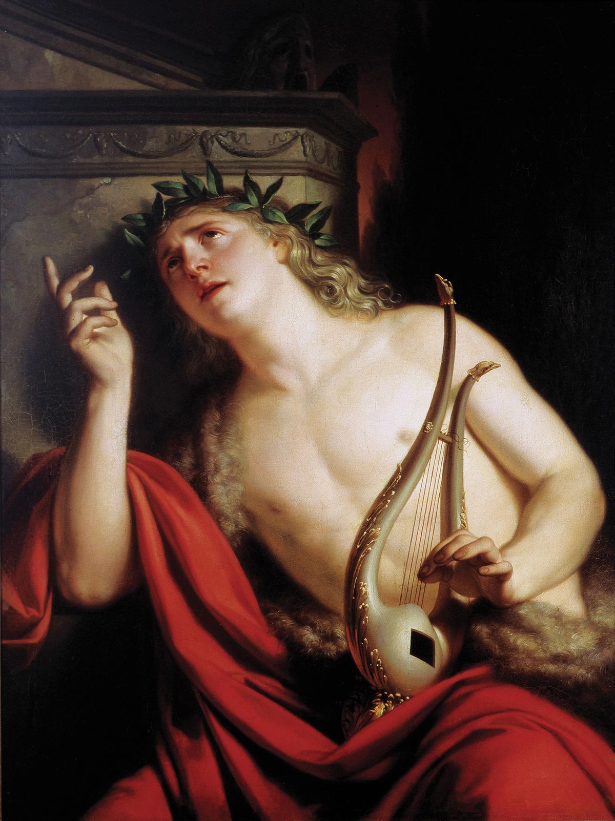 "The Lament of Orpheus," 19th century, by Franz Caucig. Oil on canvas. (Public Domain)
