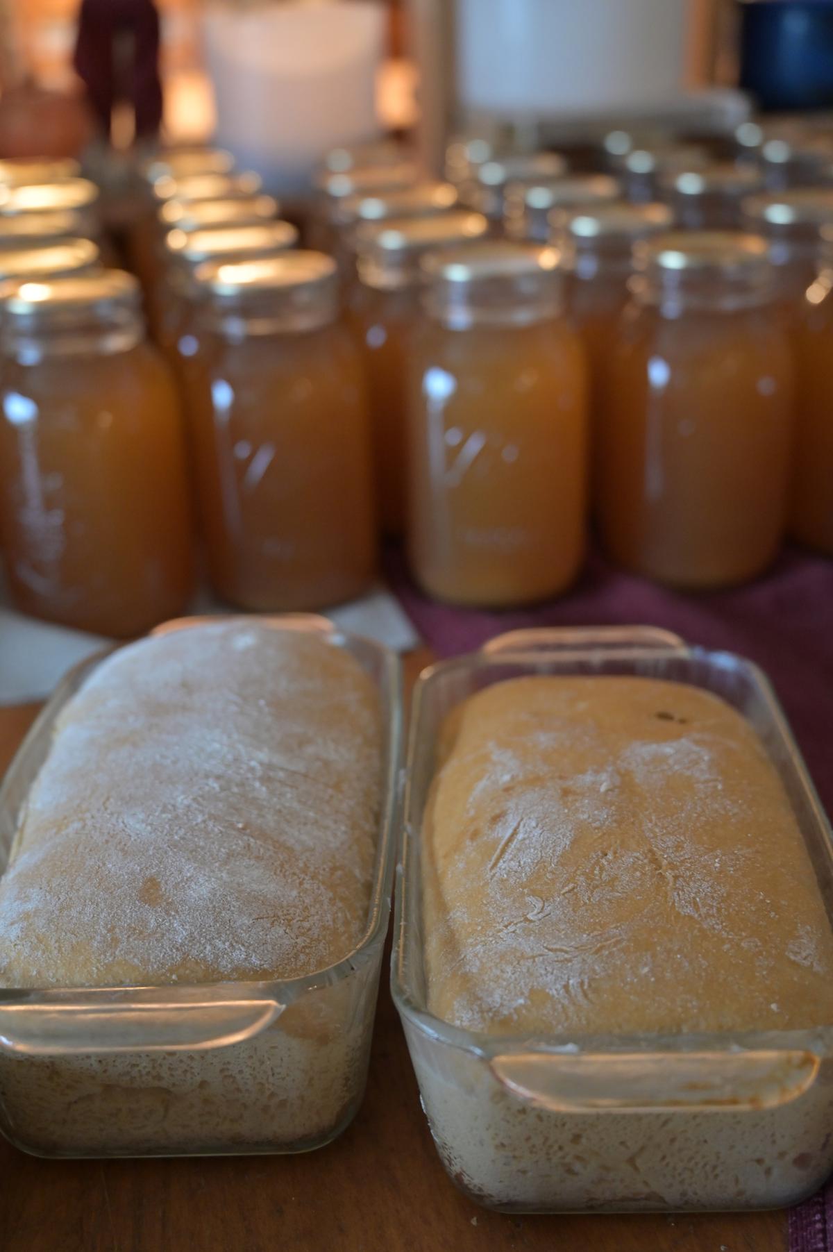 Carolyn Thomas enjoys traditional cooking, canning, dehydration, and making bread from scratch. (Courtesy of Carolyn Thomas)