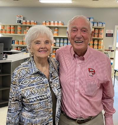 Lee and Joyce Robertson have been married for 68 years. (Paula L. Ratliff)