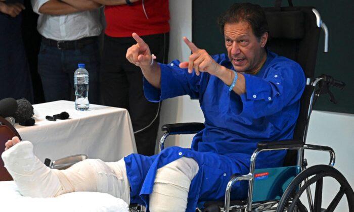 Pakistan’s Ex-PM Imran Khan Urges on Protesters After Surviving Assassination Attempt