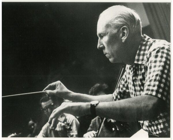 Leroy Anderson chose to conduct his own music at its premiere. (LeroyAndersonFoundation)