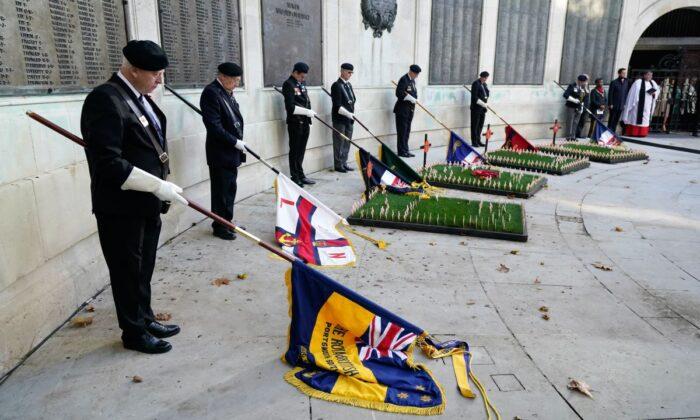 Silence Reigns as Britain Pays Tribute to the Fallen on Armistice Day