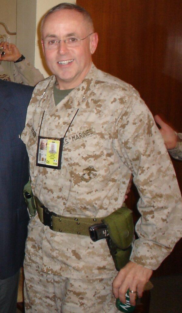 Frank Ryan in Baghdad, Iraq, in 2005. (Courtesy of Frank Ryan)
