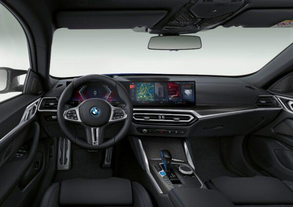 The interior of the i4 M50. (Courtesy of BMW)