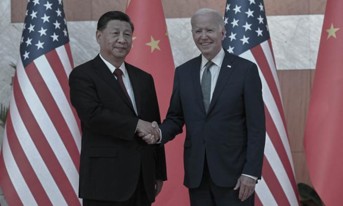 Biden Meets Xi for 1st Time in Person Since Taking Office