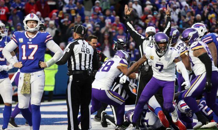 NFL Roundup: Vikings Prevail in OT Thriller VS. Bills