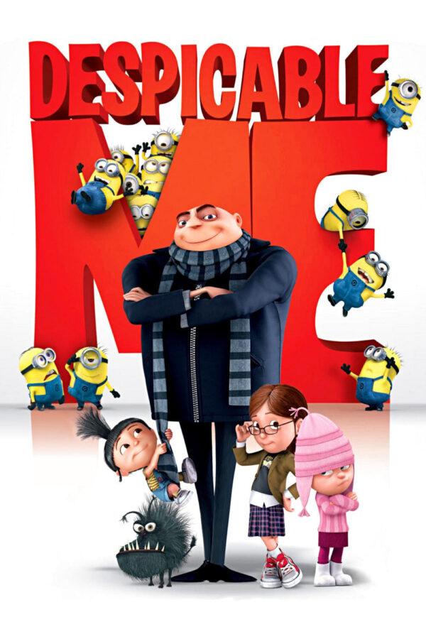 Gru (Steve Carell) ends up befriending, then adopting, three orphan girls, in "Despicable Me." (Universal Pictures)