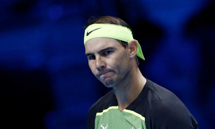 Nadal Eliminated From ATP Finals, Alcaraz to Finish Year at No. 1