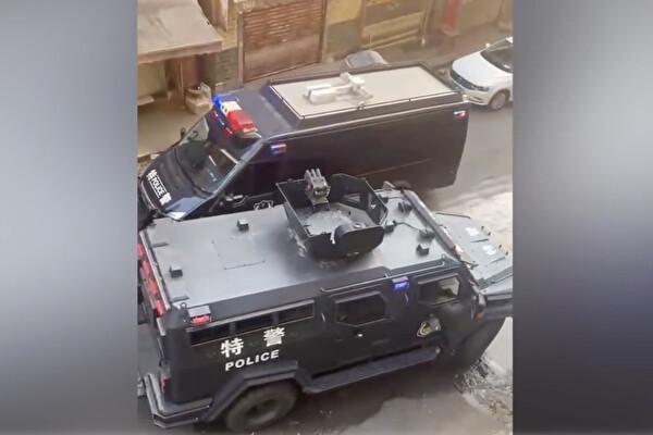 China’s Hunan Province Sends Armored Vehicles on Patrol, Reasons Unknown