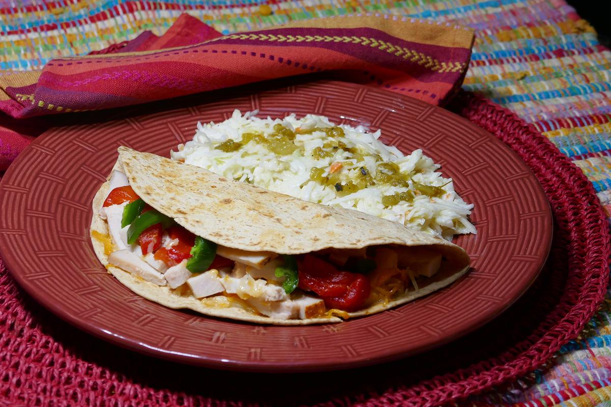 Turkey Quesadilla Perfect for Thanksgiving Leftovers