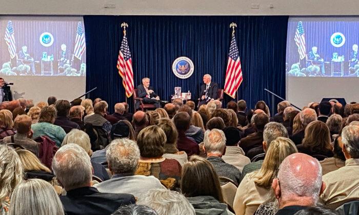 Mike Pence Debuts New Book at Reagan Presidential Library