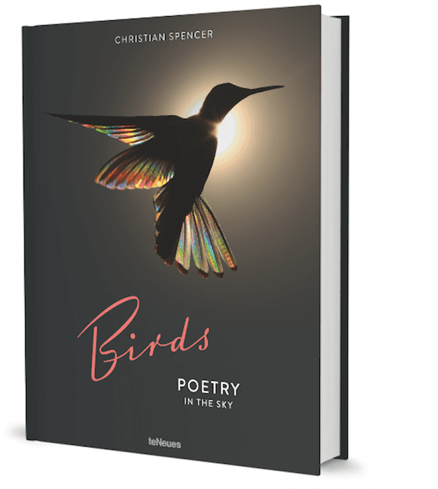 Spencer's award-winning book, "Birds: Poetry in the Sky." (Courtesy of <a href="http://www.christianspencer.pro.br/PhotosNEW/index.html">Christian Spencer</a>)