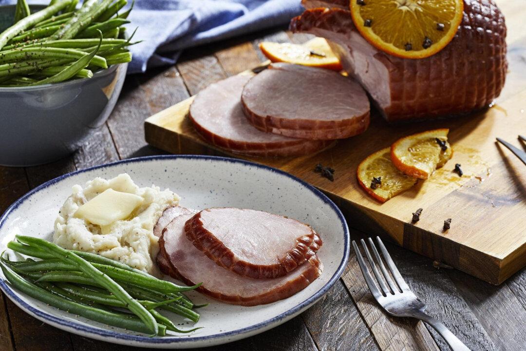 Orange Clove Baked Ham
