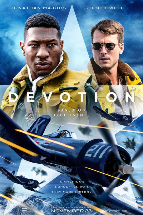 The story of the the first African-American U.S. Navy aviator is told in "Devotion." (Black Label Media)