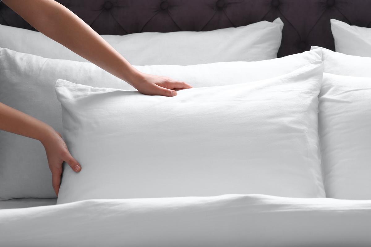 How to Get Yellow-Stained Bed Pillows White Again