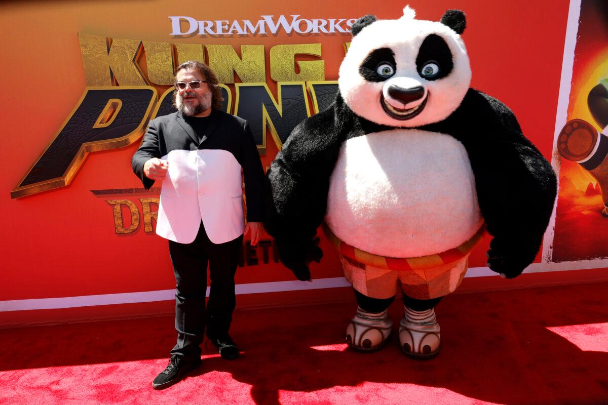 Jack Black attends Netflix Family Summer Presents Los Angeles Premiere Of "Kung Fu Panda: The Dragon Knight" at Autry Museum of the American West in Los Angeles, Calif., on July 09, 2022. (Frazer Harrison/Getty Images)