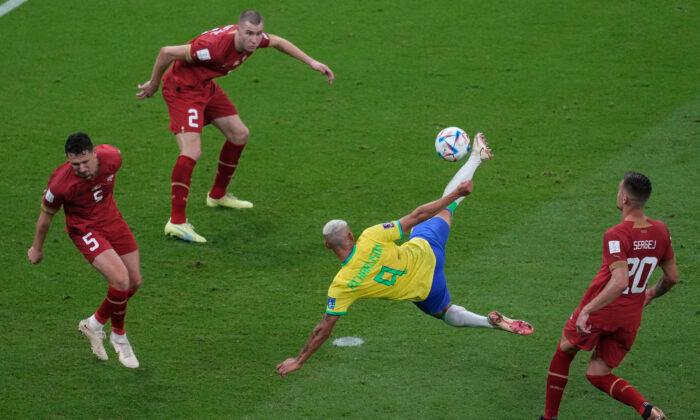 Richarlison’s Goals Help Brazil Beat Serbia 2–0 at World Cup