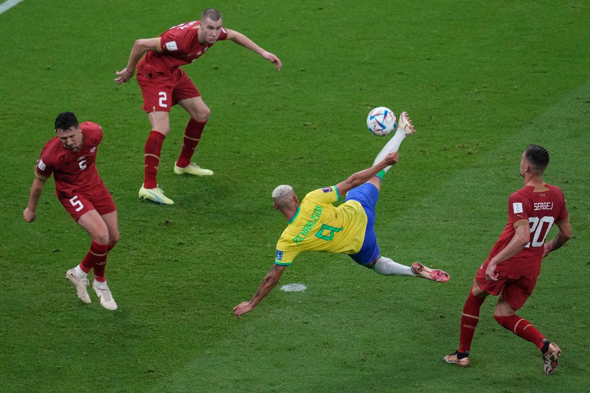 Richarlison’s Goals Help Brazil Beat Serbia 2–0 at World Cup