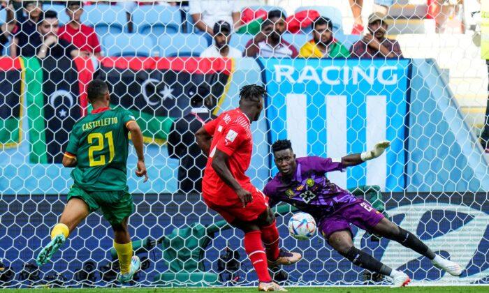 Embolo Scores, Switzerland Beat Cameroon 1-0 at World Cup