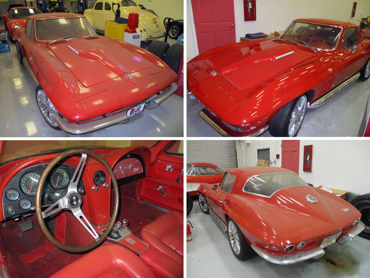 Aspects of a 1966 Chevrolet Corvette. (Courtesy of John Harris)