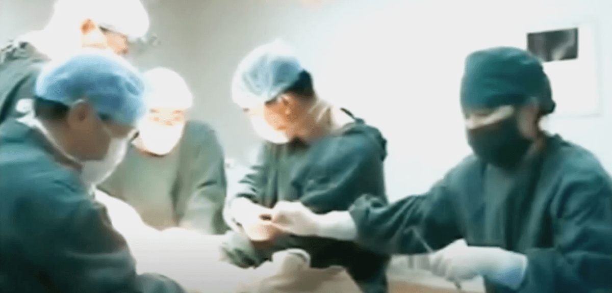 An image from video footage featured in "Medical Genocide: Hidden Mass Murder in China's Organ Transplant Industry" about China's corrupt organ harvesting industry. (EpochTV)
