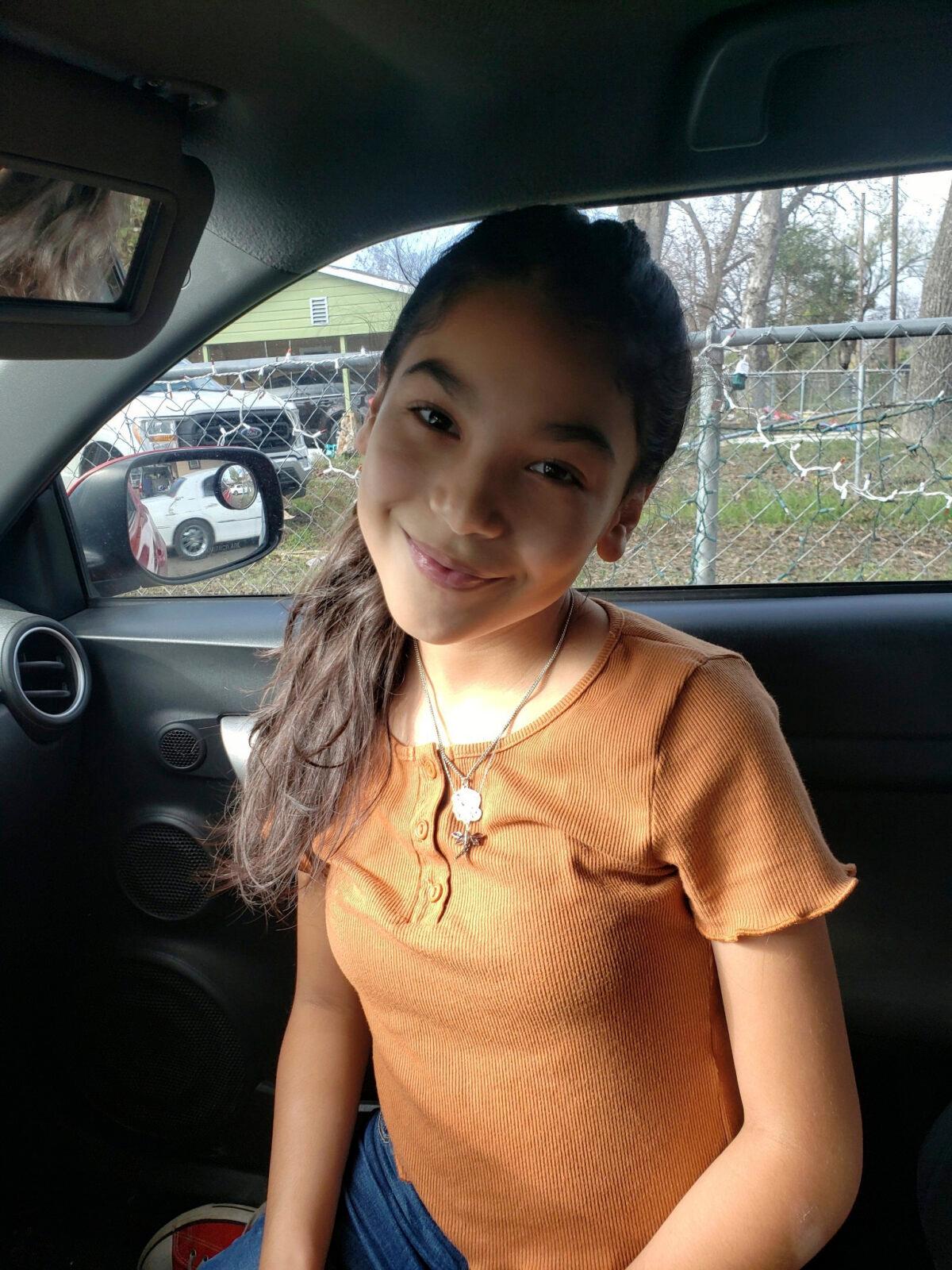 Eliahna Torres, 10, in an undated photo. (Sandra Torres via AP)