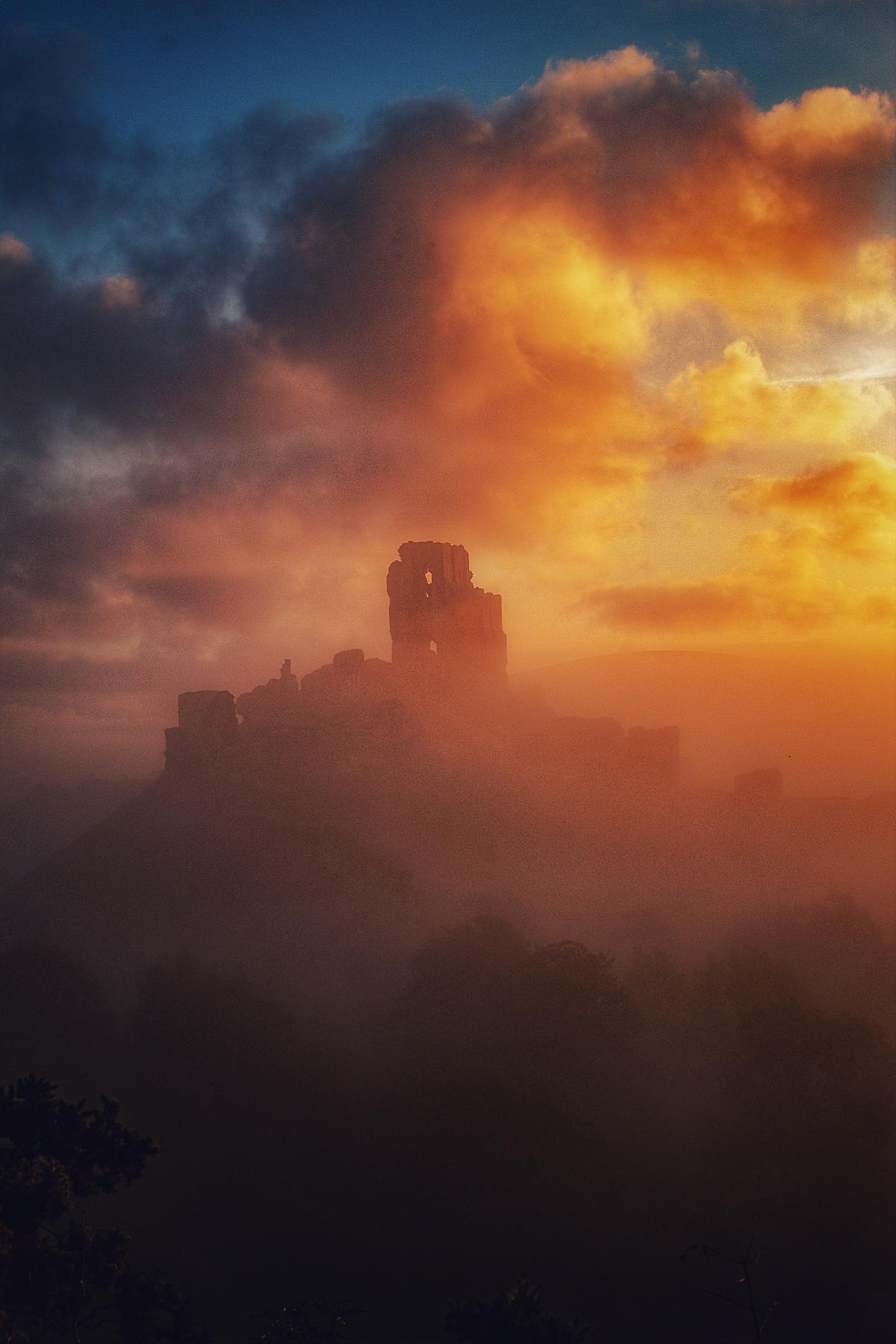Historic England Shortlist: Keith Musselwhite–Corfe Castle. (Courtesy of Keith Musselwhite)
