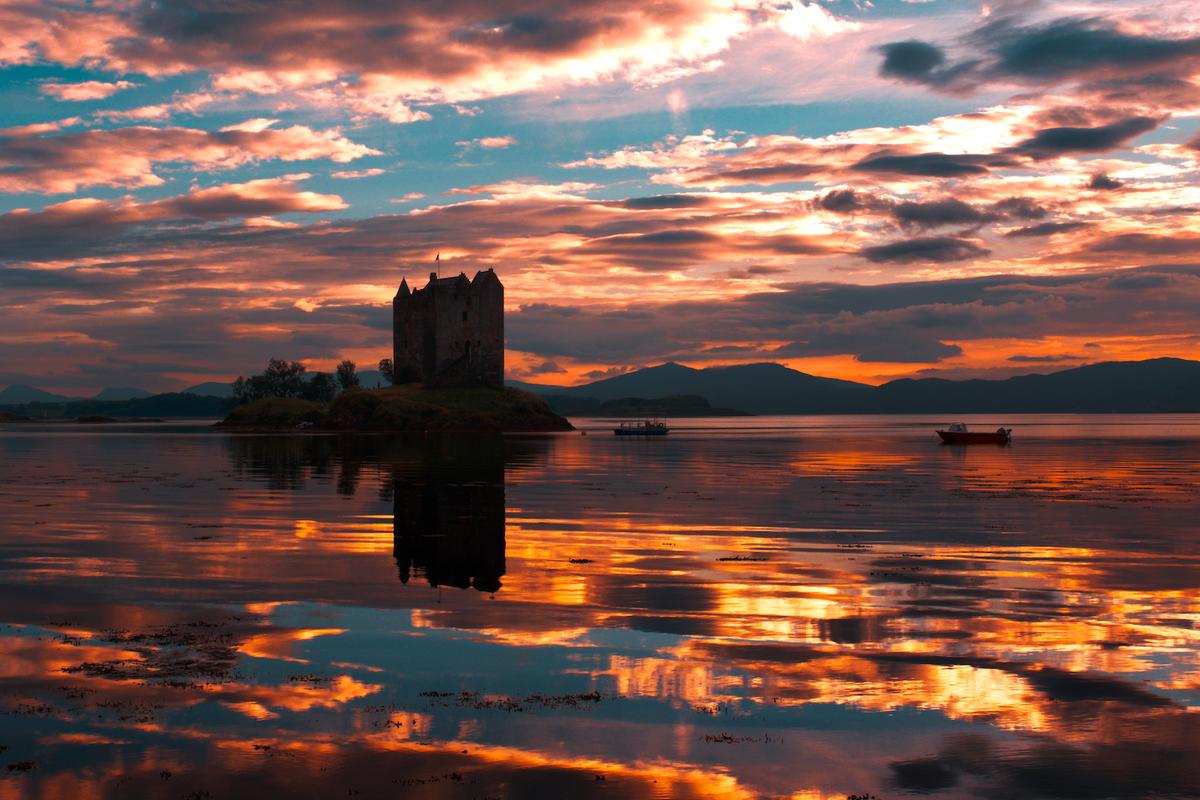 World History Shortlist: Dominic Ellett–Castle Stalke Appin Argyll Scotland. (Courtesy of Dominic Ellett)