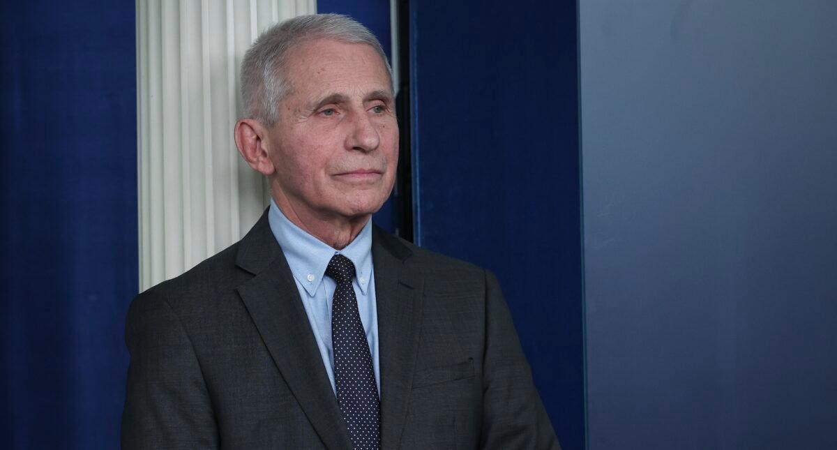 Dr. Anthony Fauci in Washington on Nov. 22, 2022. (Win McNamee/Getty Images)