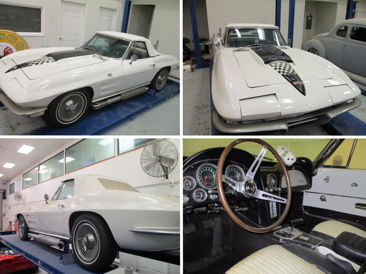 Aspects of a 1964 Chevrolet Corvette Convertible. (Courtesy of John Harris)