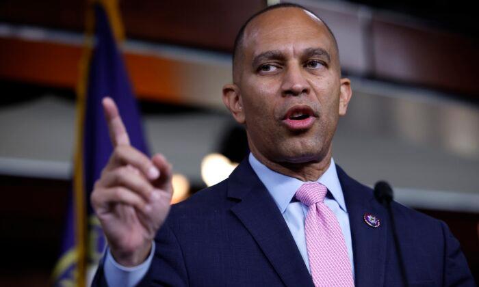 House Minority Leader Jeffries Holds Weekly Press Conference